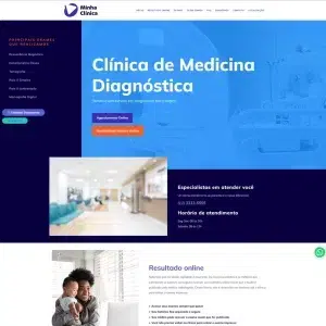 Site de Clínica de Radiologia 3