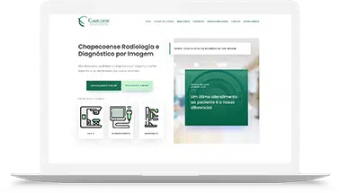 Portfólio Site de Clínica Chapecoense