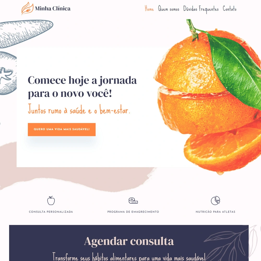 Site de Clínica Express para Nutricionista