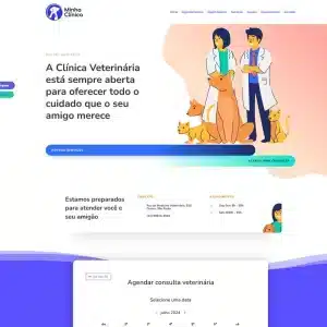 Site Express para Clínica Veterinária