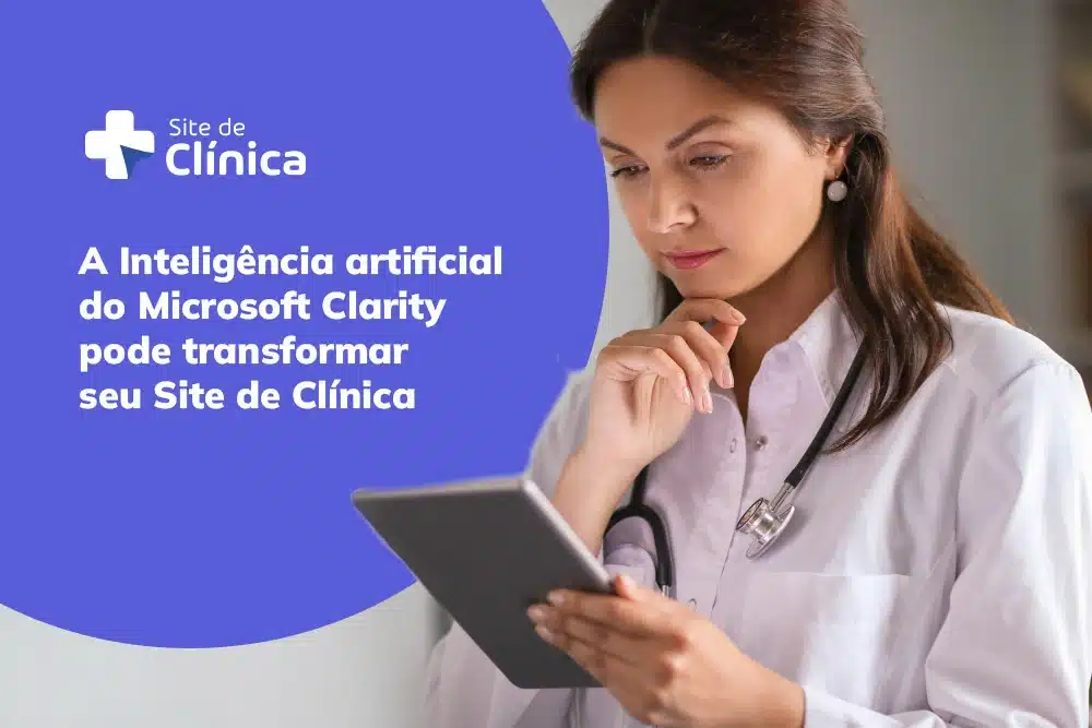 capa blog inteligência artificial site de clínica