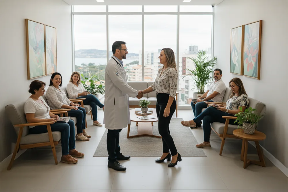 Site para clínica médica aumenta o acesso online